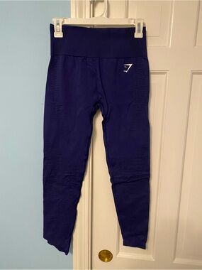 Gymshark Kids Seamless Leggings - Navy Blue